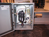 Custom pneumatic valve control panel.