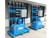Twin power units with multiple accumulators.